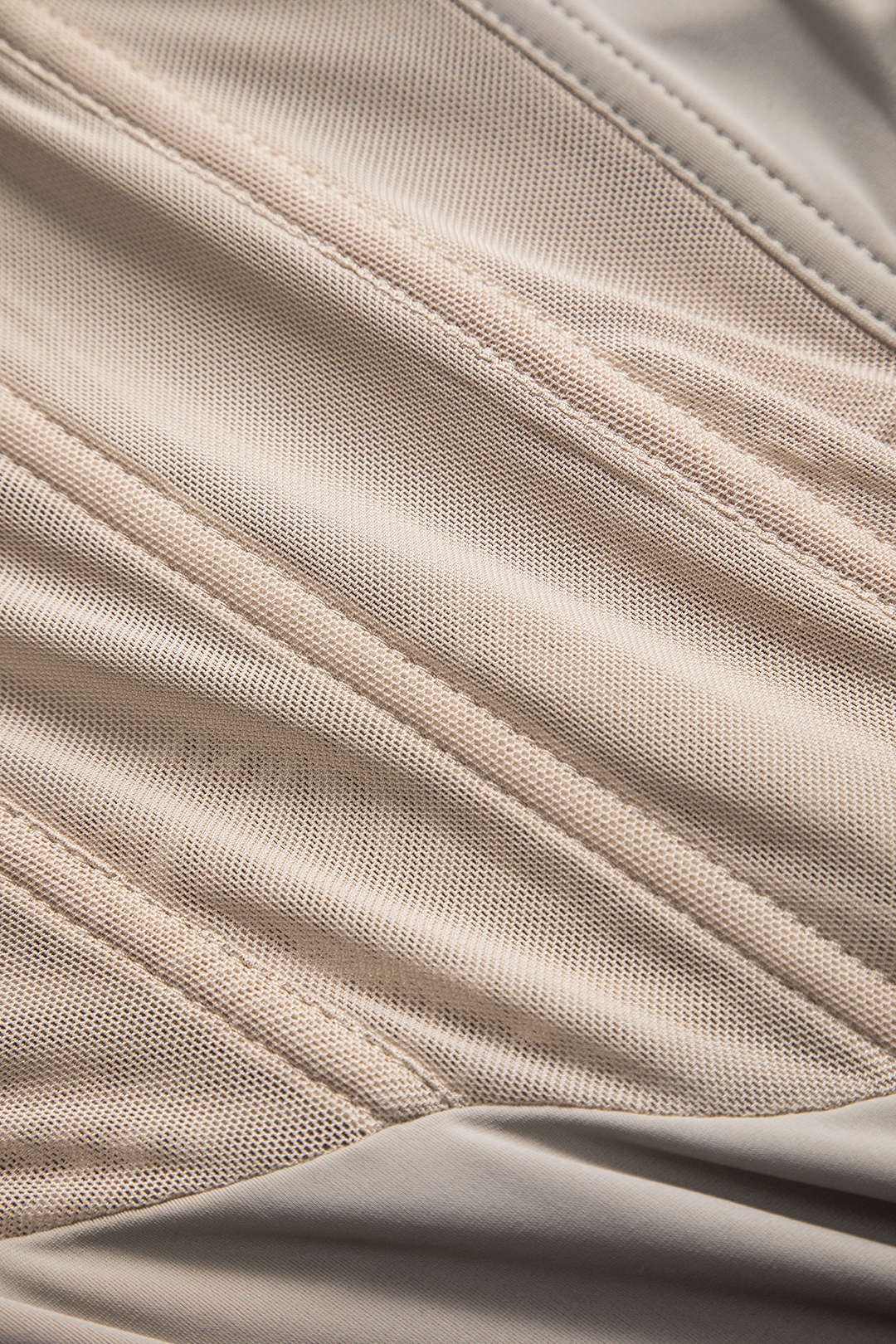 Solid Color Y2k Mesh Patchwork Corset Bustier Slip Body