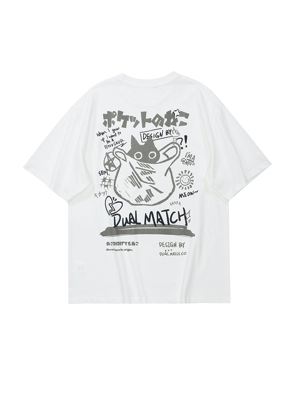 American Vintage Men's Street Oversized Short Sleeve T-Shirt