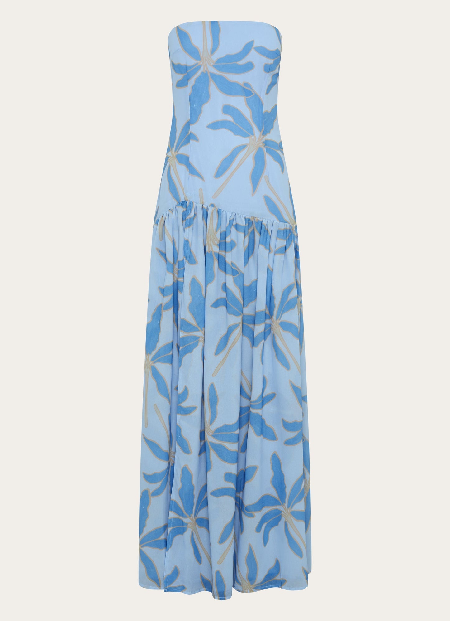 Nicia Off Shoulder Maxi Dress – Opulent Blue