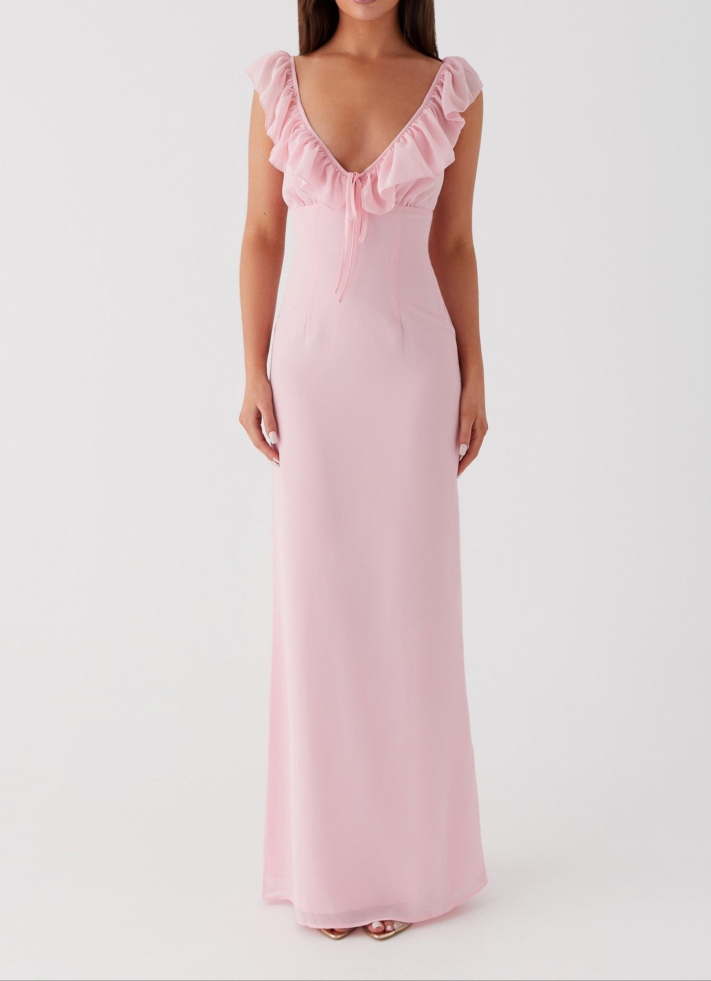 Teodora Maxi Dress – Pink