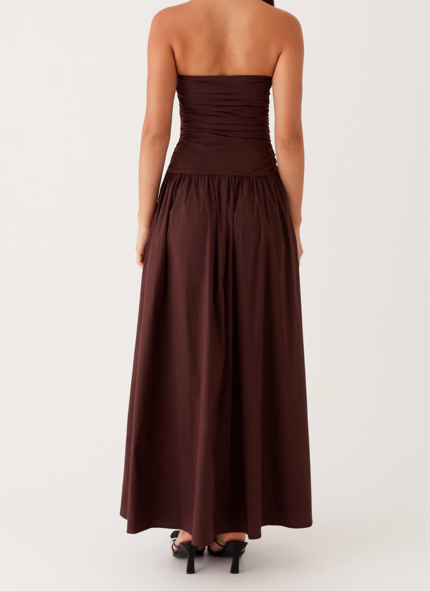 Milana Maxi Dress – Brown