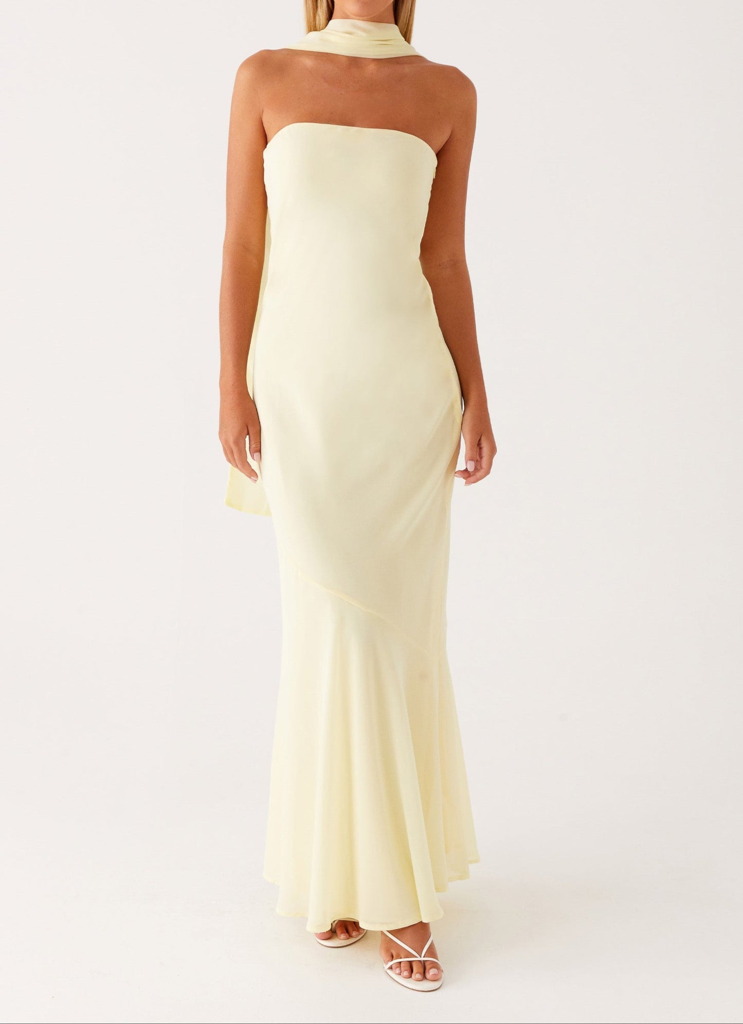 Phebe Maxikleid – Gelb