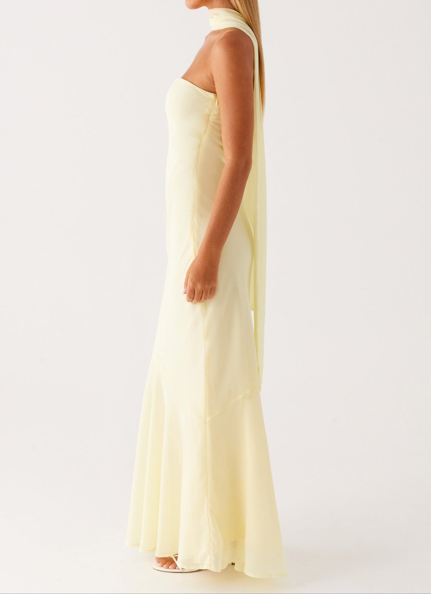 Phebe Maxikleid – Gelb