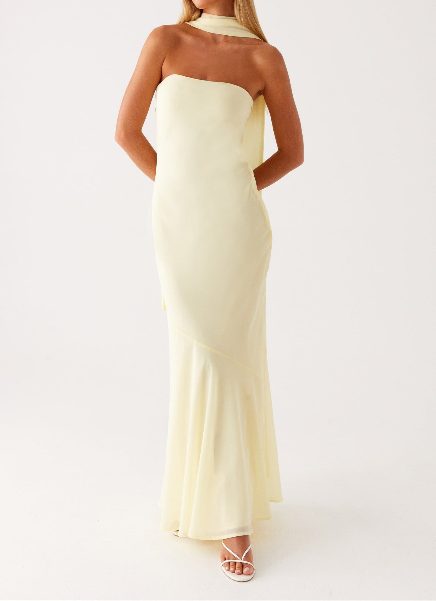 Phebe Maxikleid – Gelb