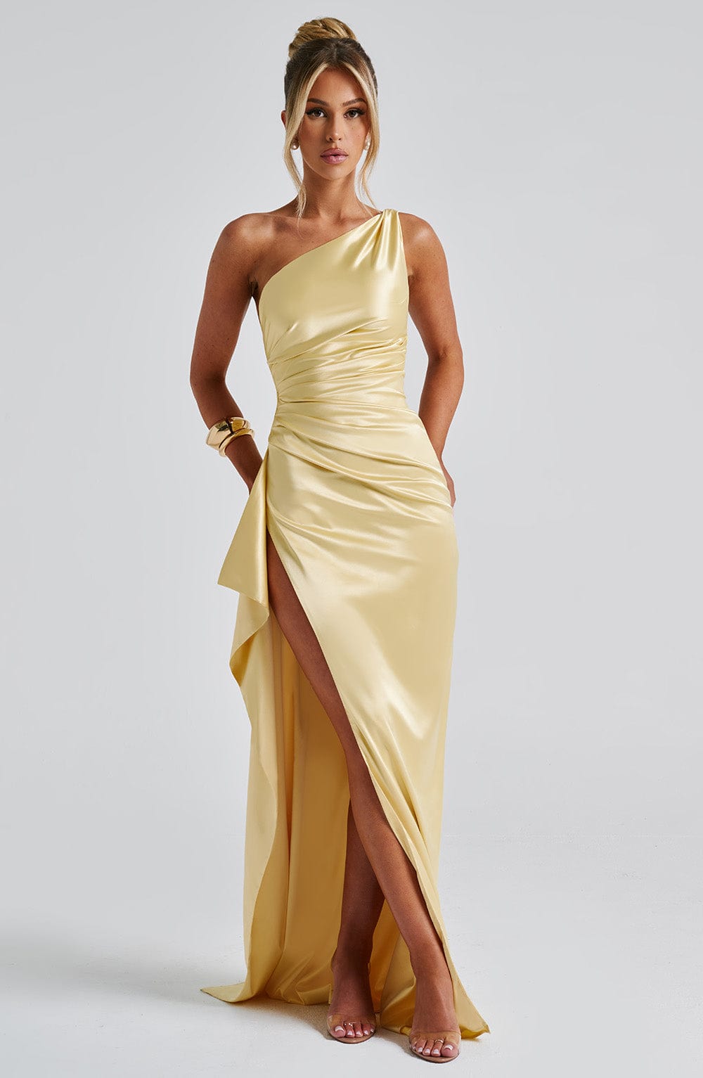 Sinthia Maxi Dress - Lemon