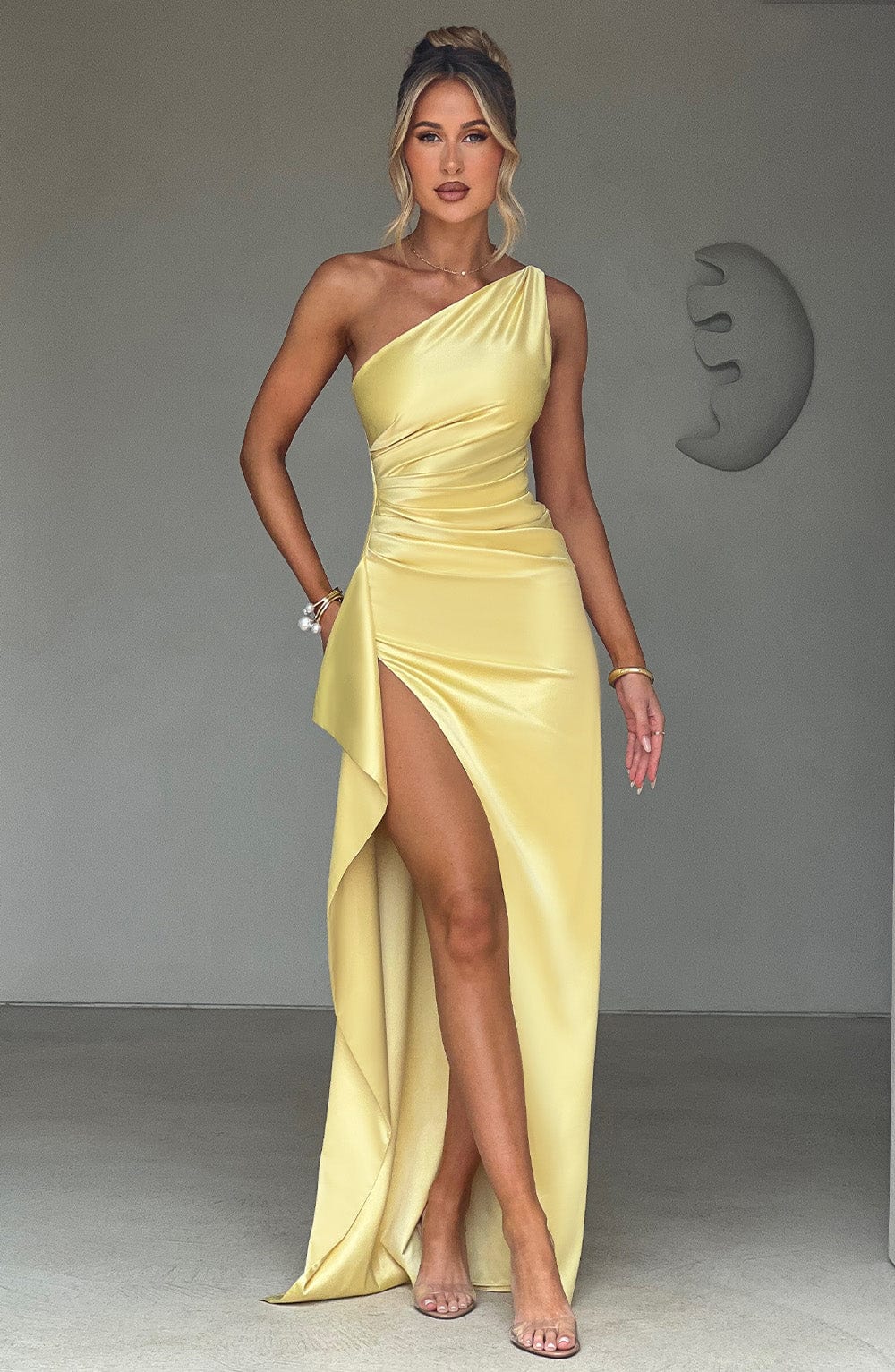 Sinthia Maxi Dress - Lemon