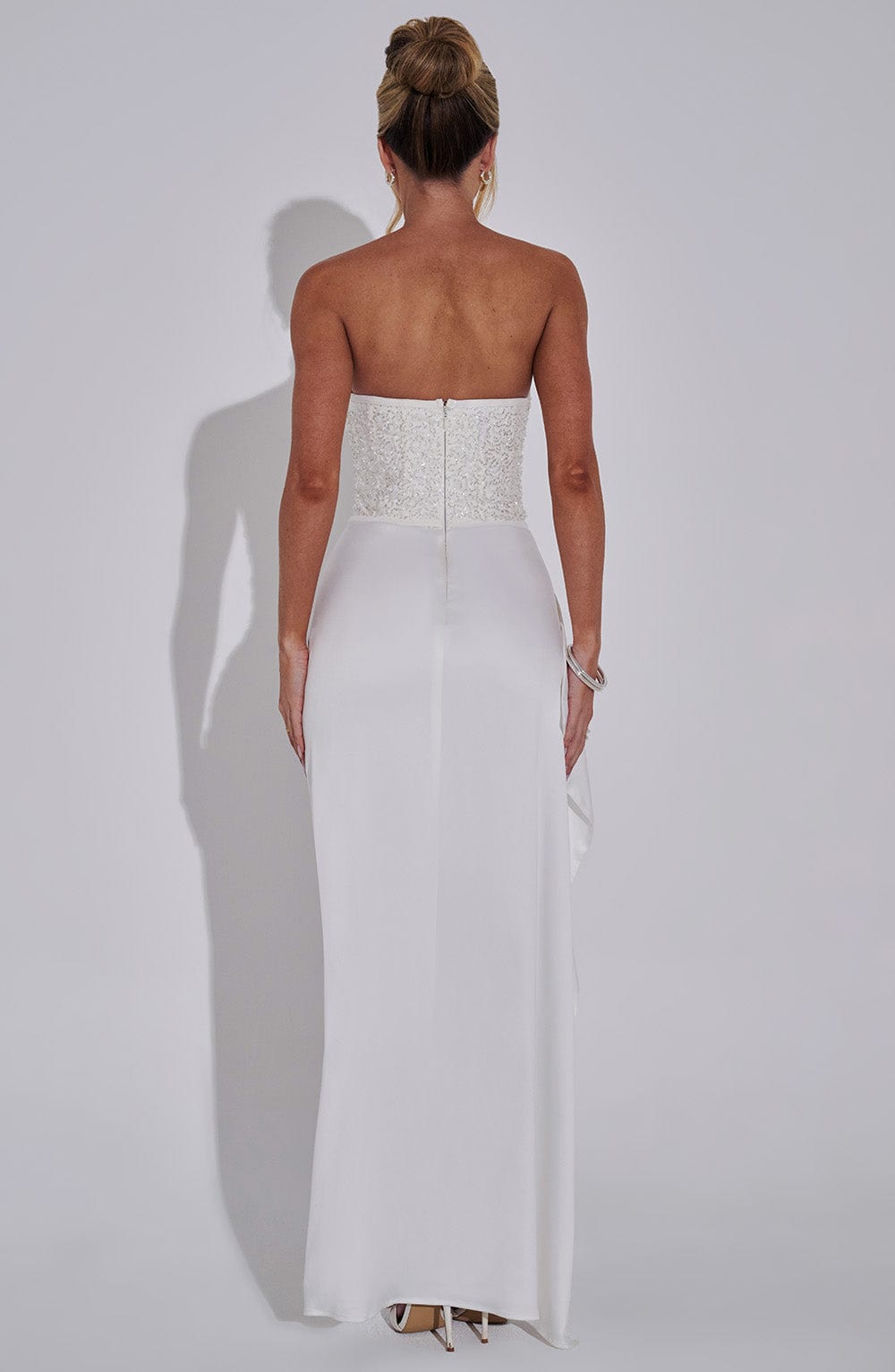 Ana Maxi Dress - Ivory