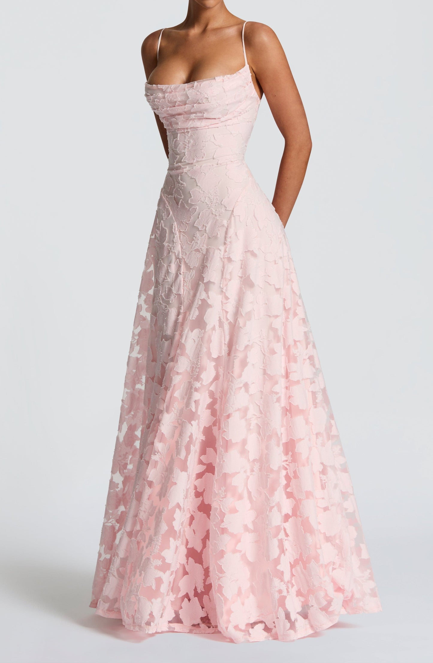 Rachele Maxi Dress – Blush