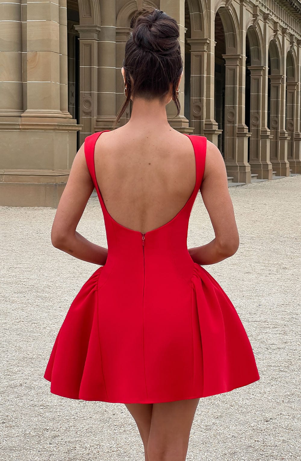 Salome Mini Dress - Red