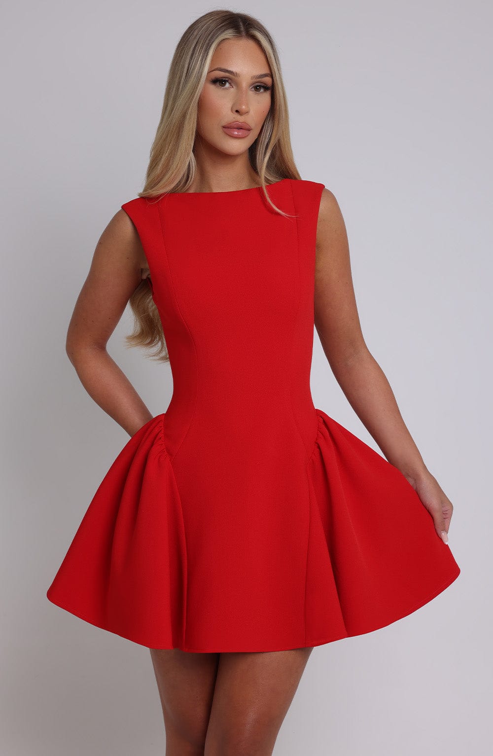 Salome Mini Dress - Red