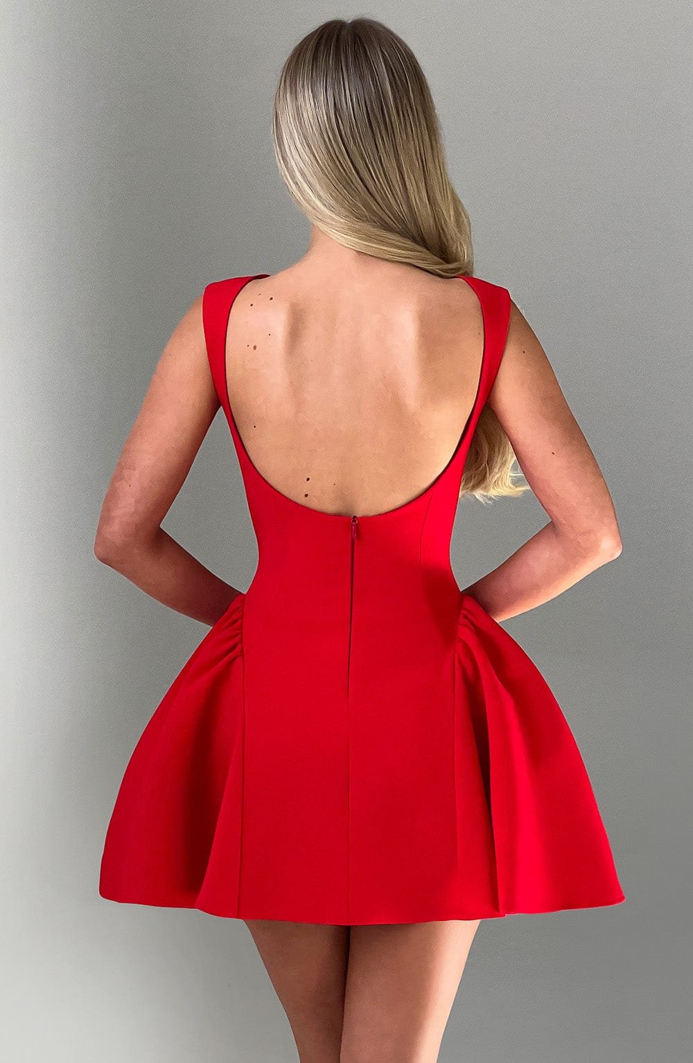 Salome Mini Dress - Red