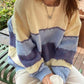 Classic striped crew neck sweater