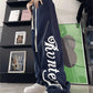 Old school baggy sweatpants with seams and logo design