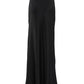 Classic Solid Color Satin Maxi Skirt