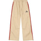 Men's cargo pants with pleated button details