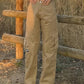 Classic Vintage Brown Cargo Jeans with Pocket