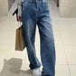 Hip Hop Washed High Waist Boyfriend Jeans