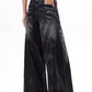 Black Vintage Heavyweight Aged Tie Dye Boyfriend Jeans