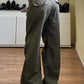 Green Vintage Street Cargo Pants