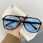 American Vintage Oval Full Rim Sunglasses 