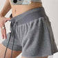 Grey Classic Drawstring Shorts