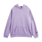 Purple Hip Pop Oversize Letter Print Hoodie