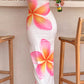 Ginevra White Frangipani Maxi Dress 