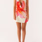 Assisi Mini Dress – Yellow Floral