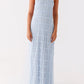 Franca Maxi Dress - Blue