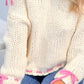 Ravenna cream colored sweater 