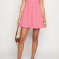 Scirocco Red Gingham Halter Mini Dress