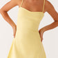 Bellezza Mini Dress – Yellow