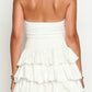 Rosemund white mini dress