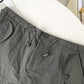 Grey Vintage Street Parachute Cargo Shorts