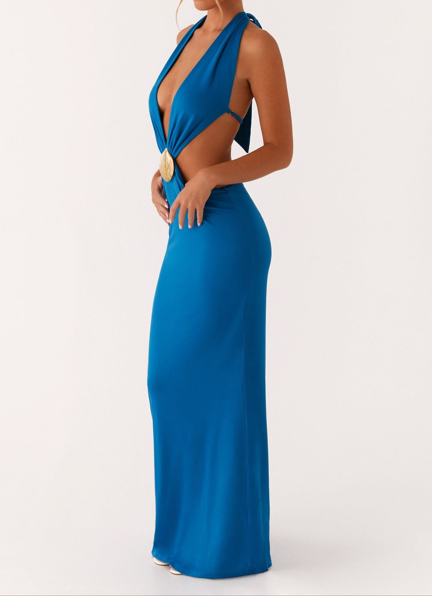 Salome Maxi Dress – Royal Blue
