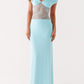 Michele Spitzen Maxikleid – Türkis