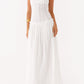 Patrizia Drop Waist Maxi Dress - Ivory