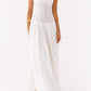 Patrizia Drop Waist Maxi Dress - Ivory