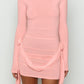 Aida Glory Blush Mini Dress 