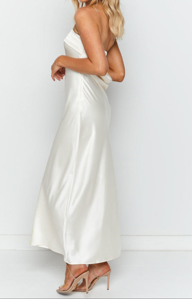 White maxi dress Giulia 