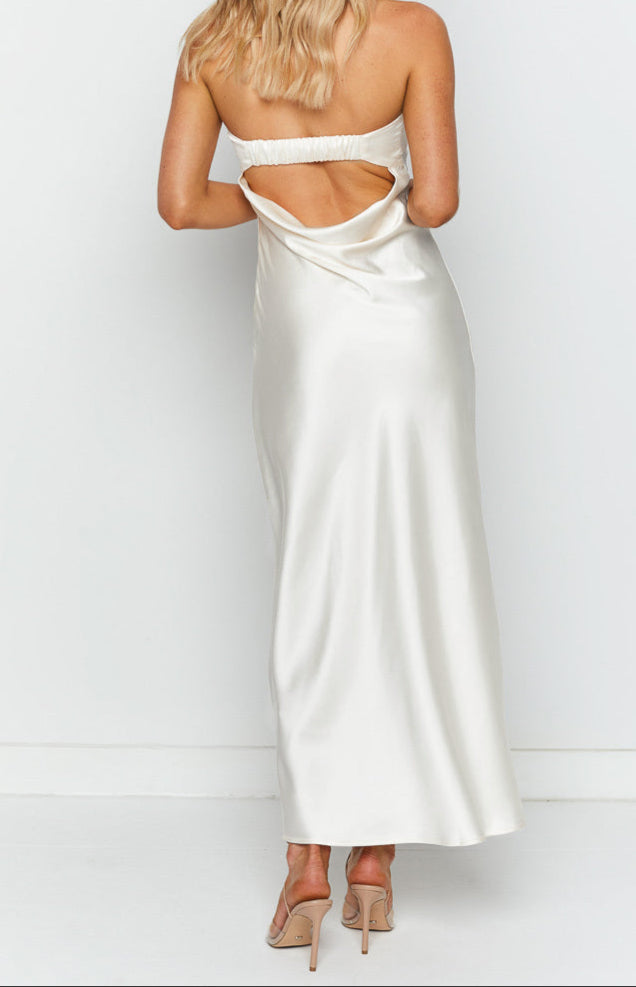 White maxi dress Giulia 
