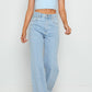 Cadenza Blue Crop Top