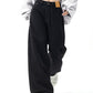 Black vintage baggy boyfriend jeans