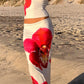 Viviana White Orchid Maxi Skirt 