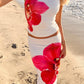 Viviana White Orchid Maxi Skirt 