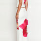 Viviana White Orchid Maxi Skirt 