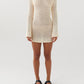 Filide Häkel Minikleid – Elfenbein