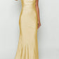 Bambi Yellow Formal Maxi Dress 