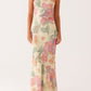Luciella Maxi Dress - Yellow Peony