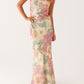 Luciella Maxi Dress - Yellow Peony